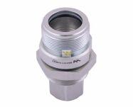 Zawór gniazdo M22x1.5 gwint wewnętrzny skręcane Waryński WRSM22WEWGN - 3