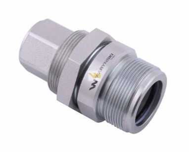 Zawór gniazdo M22x1.5 gwint wewnętrzny skręcane Waryński WRSM22WEWGN