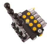 Rozdzielacz hydrauliczny 4-sekcyjny max przepływ 40L (1 sekcja z zatrzaskiem) Waryński W-ROZ40L/4X1Z - 3