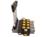 Rozdzielacz hydrauliczny 4-sekcyjny max przepływ 40L (1 sekcja z zatrzaskiem) Waryński W-ROZ40L/4X1Z - 4