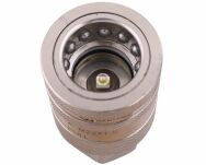 Szybkozłącze hydrauliczne gniazdo z eliminatorem ciśnienia M22x1.5 gwint wew. EURO PUSH-PULL (ISO 7241-A) Waryński WIAM22MW-PPE - 3