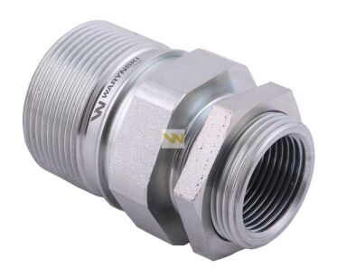 Szybkozłącze hydrauliczne skręcane (motylkowe) gniazdo G1"BSP gwint wewnętrzny 250bar Waryński WVCR1GW