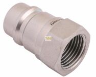 Szybkozłącze hydrauliczne wtyczka z eliminatorem ciśnienia G1/2