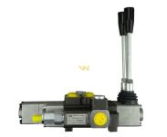 Rozdzielacz hydrauliczny 2-sekcyjny max przepływ 40L 1-sekcja pływająca Waryński W-ROZ40L/2X1P - 2