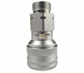 Szybkozłącze hydrauliczne gniazdo M22x1.5 gwint zewnętrzny EURO (9100822G) (ISO 7241-A) Waryński WIAM22MZ - 4