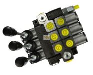 Rozdzielacz hydrauliczny 3-sekcyjny max przepływ 40L Waryński W-ROZ40L/3 - 4