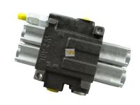 Rozdzielacz hydrauliczny 2-sekcyjny max przepływ 40L z zatrzaskami Waryński W-ROZ40L/2Z - 4