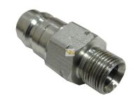 Szybkozłącze hydrauliczne wtyczka M20x1.5 gwint zewnętrzny EURO (9100822W) (ISO 7241-A) Waryński WIAM20SZ - 3