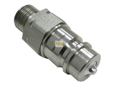 Szybkozłącze hydrauliczne wtyczka M20x1.5 gwint zewnętrzny EURO (9100822W) (ISO 7241-A) Waryński WIAM20SZ