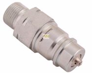 Szybkozłącze hydrauliczne wtyczka z eliminatorem ciśnienia M20x1.5 gwint zew. EURO (9100822W) (ISO 7241-A) Waryński WIAM20SZE - 2