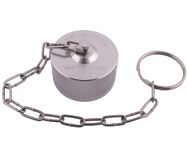 Pokrywa aluminiowa (korek, zaślepka) z gwintem wewnętrznym wkręcany do zaworów skręcanych - gniazd serii WRS Waryński WRSMPOGN - 3