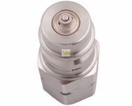 Szybkozłącze hydrauliczne wtyczka z eliminatorem ciśnienia M18x1.5 gwint wew. EURO (ISO 7241-A) Waryński WIAM18SWE - 4