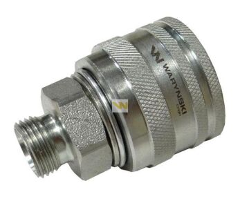 Zawór wtyczka (Bizon) M18x1,5 skręcane (ZSR6160102) Waryński WRSM18WT