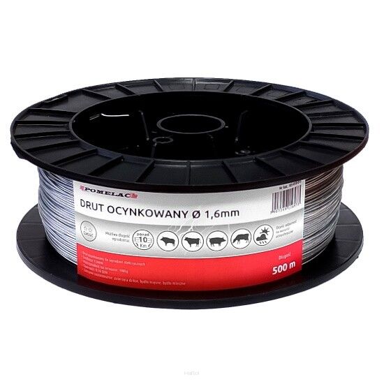 Drut ocynkowany (1,6mm/500m)