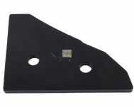 Przednia część płozy prawa zastosowanie 761106 Kuhn stal borowa WARYŃSKI - 2