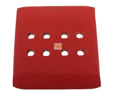 Nakładka płozy duża zastosowanie Kverneland stal borowa WARYŃSKI