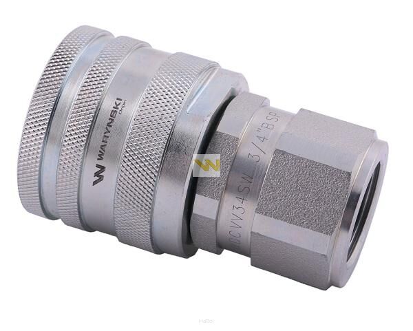 Szybkozłącze hydrauliczne skręcane wtyczka G3/4