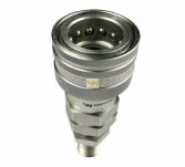 Szybkozłącze hydrauliczne gniazdo long M16x1.5 gwint zewnętrzny EURO (9100816GL) (ISO 7241-A) Waryński WIAM16MZL - 4