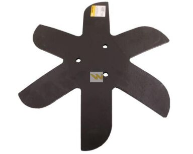 Talerz skrajny lewy Z-6 fi 460 mocowanie 3 / 97mm grubość 8mm zastosowanie Horsch stal borowa Waryński 00310892