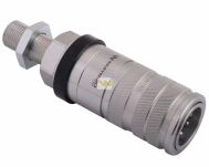 Szybkozłącze hydrauliczne zrywalne seria WIA3CV (3CFPV) 68 l/min gniazdo long M18x1.5 gwint zewnętrzny EURO PUSH-PULL (ISO 7241-A) Waryński WIA3CVM18ZL - 2