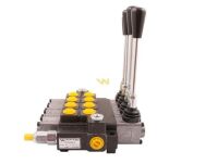 Rozdzielacz hydrauliczny 4-sekcyjny max przepływ 40L Waryński W-ROZ40L/4 - 3