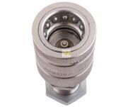 Szybkozłącze hydrauliczne gniazdo long z eliminatorem ciśnienia M22x1.5 gwint zew. EURO PUSH-PULL (9100822GL) (ISO 7241-A) Waryński WIAM22MZL-PPE - 3