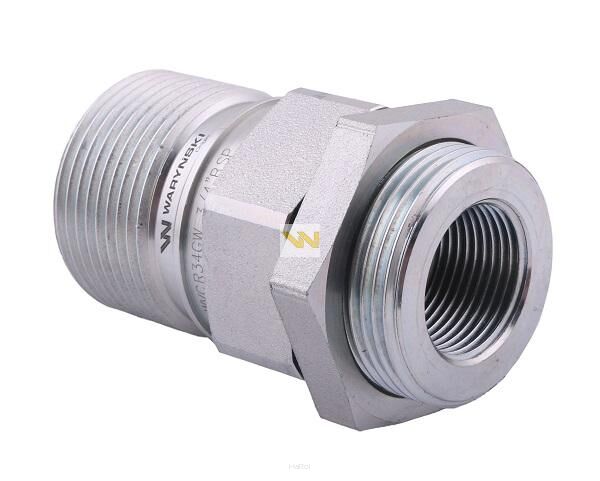 Szybkozłącze hydrauliczne skręcane (motylkowe) gniazdo G3/4