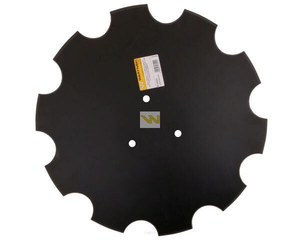 Talerz uzębiony Z-10 fi 460 mocowanie 3 / 97mm grubość 6mm zastosowanie Horsch stal borowa Waryński 23246106