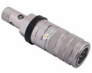 Szybkozłącze hydrauliczne zrywalne seria WIA3CV (3CFPV) 68 l/min gniazdo M22x1.5 gwint zew.śruba drążona EURO PUSH-PULL (ISO 7241-A) Waryński WIA3CVM22ZSO - 2