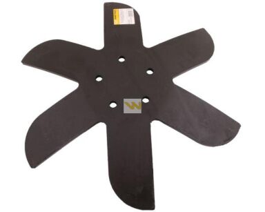 Talerz skrajny prawy Z-6 fi 460 mocowanie 5 / 105mm grubość 8mm zastosowanie Horsch stal borowa Waryński 00311015