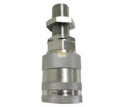 Szybkozłącze hydrauliczne gniazdo long M18x1.5 gwint zewnętrzny EURO PUSH-PULL (9100818GL) (ISO 7241-A) Waryński WIAM18MZL-PP - 4