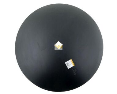 Talerz gładki fi 610 otwór 35x35 stal borowa 8mm Waryński