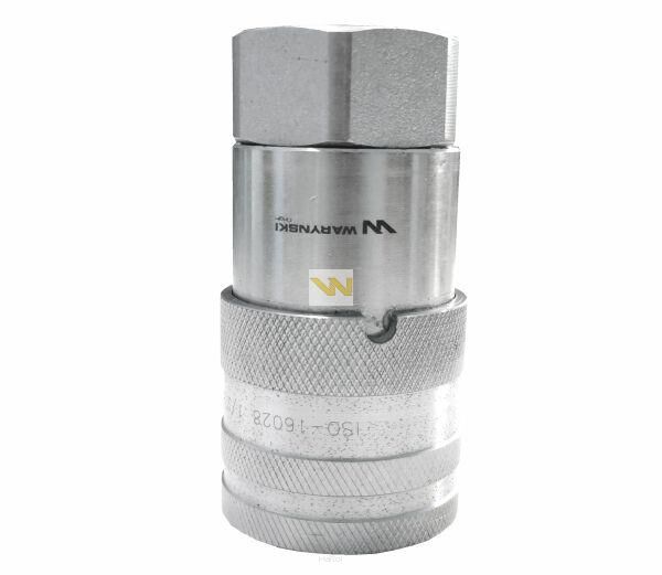 Szybkozłącze hydrauliczne suchoodcinające gniazdo G1/4