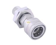 Szybkozłącze hydrauliczne gniazdo long M22x1.5 gwint zewnętrzny EURO (Adaptacja starego typu 504900) (9199822G/ST) (ISO 7241-A) Waryński WIAM22MZL-ST - 2