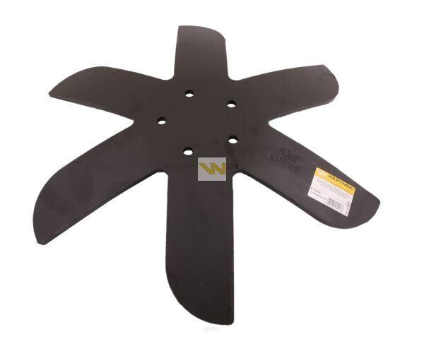 Talerz skrajny prawy Z-6 fi 520 mocowanie 5 / 105mm grubość 8mm zastosowanie Horsch stal borowa Waryński 00311079