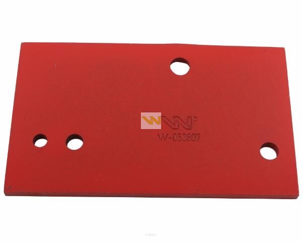 Płyta pośrednia l / p korpus 8.9.12.15.19 i 28 zastosowanie Kverneland stal borowa WARYŃSKI