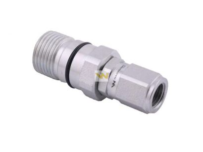Szybkozłącze hydrauliczne skręcane gniazdo G1/4"BSP gwint wewnętrzny 350bar Waryński WDCVV14GW