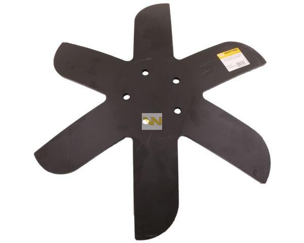 Talerz skrajny lewy Z-6 fi 520 mocowanie 5 / 105mm grubość 8mm zastosowanie Horsch stal borowa Waryński 00311080