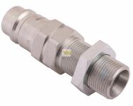 Szybkozłącze hydrauliczne wtyczka long z eliminatorem ciśnienia M22x1.5 gwint zew. EURO (9100822W) (ISO 7241-A) Waryński WIAM22SZLE - 3