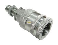 Szybkozłącze hydrauliczne gniazdo long M16x1.5 gwint zewnętrzny EURO PUSH-PULL (9100816GL) (ISO 7241-A) Waryński WIAM16MZL-PP - 3