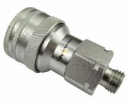 Szybkozłącze hydrauliczne gniazdo M14x1.5 gwint zewnętrzny EURO (9100814G) (ISO 7241-A) Waryński WIAM14MZ - 2