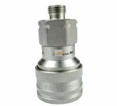 Szybkozłącze hydrauliczne gniazdo M14x1.5 gwint zewnętrzny EURO (9100814G) (ISO 7241-A) Waryński WIAM14MZ - 3