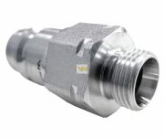 Szybkozłącze hydrauliczne wtyczka M18x1.5 gwint zewnętrzny EURO (9100818W) (ISO 7241-A) Waryński WIAM18SZ - 3