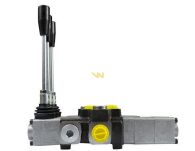 Rozdzielacz hydrauliczny 3-sekcyjny max przepływ 40L 1-sekcja pływająca Waryński W-ROZ40L/3X1P - 2