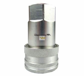 Szybkozłącze hydrauliczne gniazdo G1"BSP gwint wewnętrzny ISO 7241-A Waryński WIAR1MW