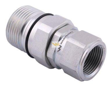 Szybkozłącze hydrauliczne skręcane gniazdo G1"BSP gwint wewnętrzny 250bar Waryński WDCVV1GW