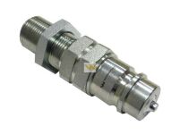 Szybkozłącze hydrauliczne wtyczka long M22x1.5 gwint zewnętrzny EURO (9100822W) (ISO 7241-A) Waryński WIAM22SZL - 3