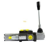 Rozdzielacz hydrauliczny 1-sekcyjny max przepływ 40L z sekcją pływającą Waryński W-ROZ40L/1X1P - 4