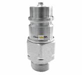 Szybkozłącze hydrauliczne wtyczka M22x1.5 gwint zewnętrzny EURO (9100822W) (ISO 7241-A) Waryński WIAM22SZ - 3