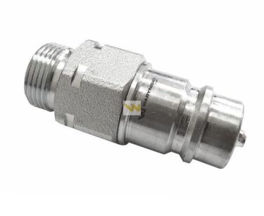 Szybkozłącze hydrauliczne wtyczka M22x1.5 gwint zewnętrzny EURO (9100822W) (ISO 7241-A) Waryński WIAM22SZ